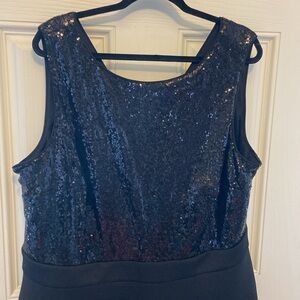Formal Dress with Sequins (Black)
